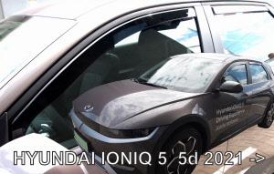 Hyundai Ioniq raamspoilers windschermen visors