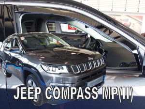 jeep compass zijwindschermen heko