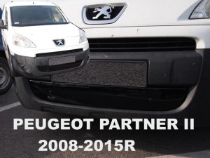 peugeot partner 2008-2015 - wintercover onderste - 04064